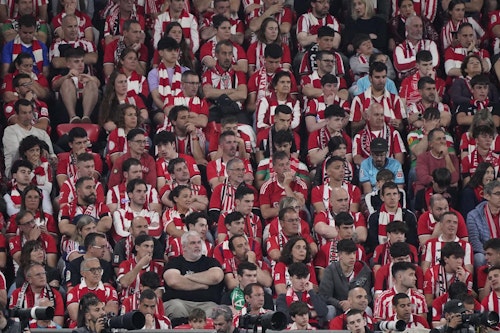 En directo, el ambiente del Athletic-Manchester United