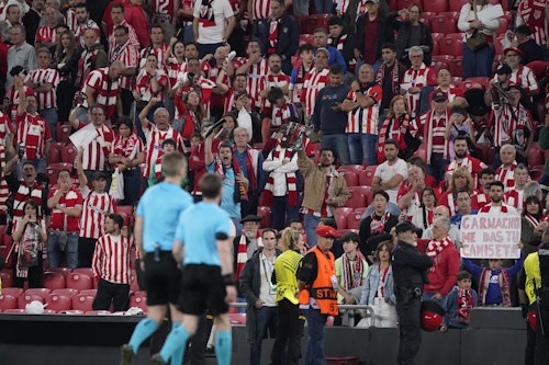 En directo, el ambiente del Athletic-Manchester United