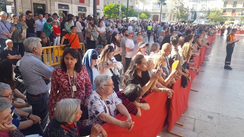 Así te hemos contado en traslado de la Virgen 2025