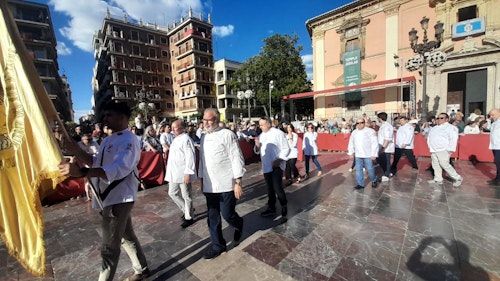 Así te hemos contado en traslado de la Virgen 2025