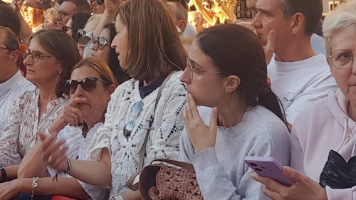 Así te hemos contado en traslado de la Virgen 2025