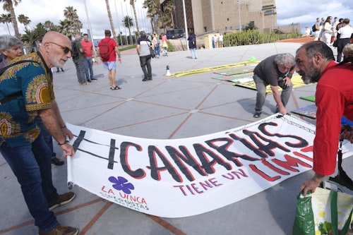 Así hemos contado en directo las manifestaciones del 18M &#039;Canarias tiene un límite&#039;