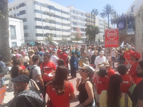 Así hemos contado en directo las manifestaciones del 18M &#039;Canarias tiene un límite&#039;