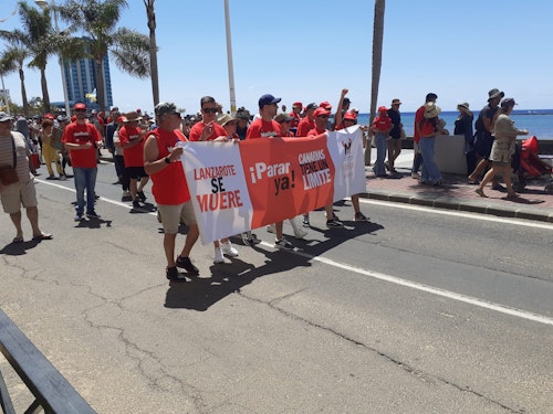 Así hemos contado en directo las manifestaciones del 18M &#039;Canarias tiene un límite&#039;