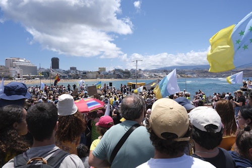Así hemos contado en directo las manifestaciones del 18M &#039;Canarias tiene un límite&#039;