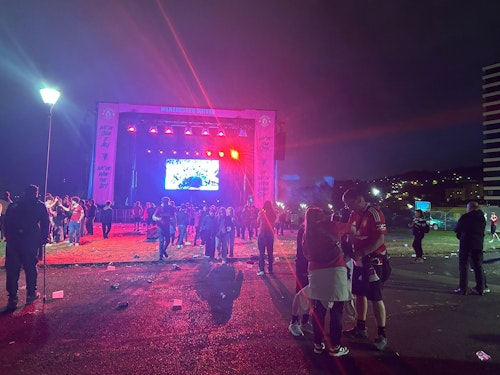 En directo, el ambiente en Bilbao de la final de la Europa League