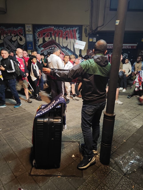 En directo, el ambiente en Bilbao de la final de la Europa League