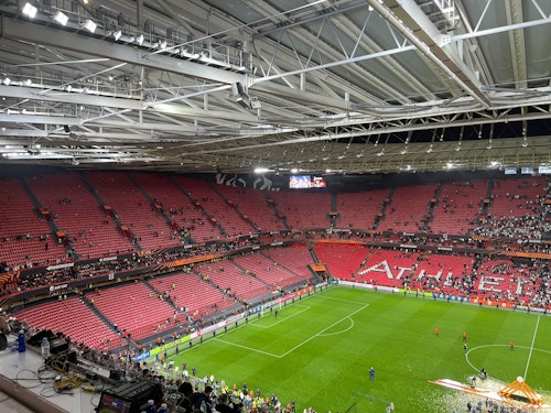 En directo, el ambiente en Bilbao de la final de la Europa League