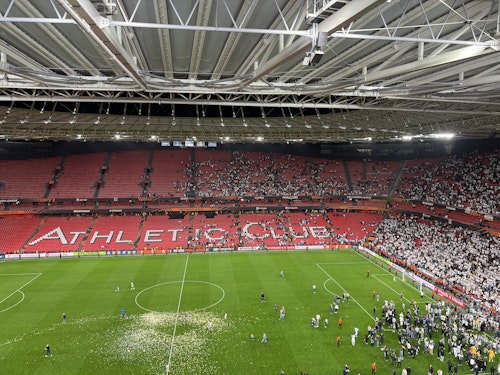 En directo, el ambiente en Bilbao de la final de la Europa League