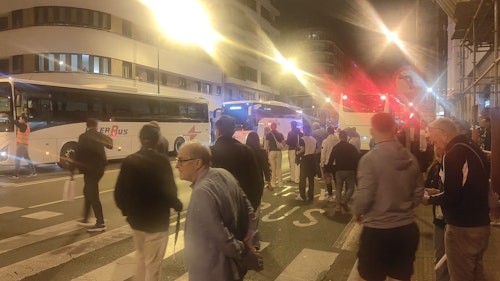 En directo, el ambiente en Bilbao de la final de la Europa League