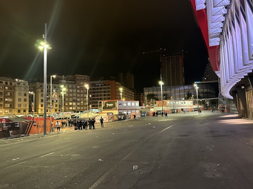 En directo, el ambiente en Bilbao de la final de la Europa League