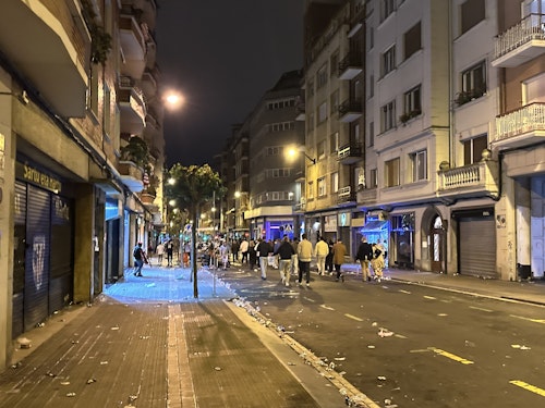 En directo, el ambiente en Bilbao de la final de la Europa League
