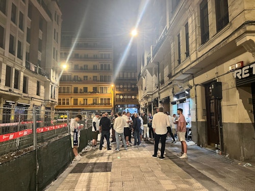 En directo, el ambiente en Bilbao de la final de la Europa League