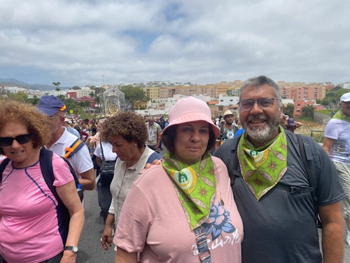 La Bajada de la Virgen del Pino: concluye el recorrido, la patrona ya está dentro de la catedral