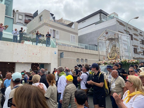 La Bajada de la Virgen del Pino: concluye el recorrido, la patrona ya está dentro de la catedral