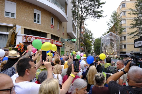 La Bajada de la Virgen del Pino: concluye el recorrido, la patrona ya está dentro de la catedral