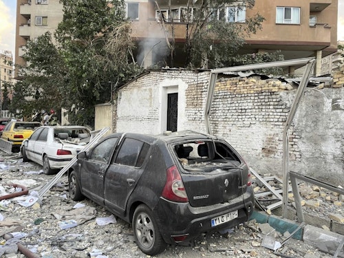 Pictures show damage in Iran after Israeli strikes
