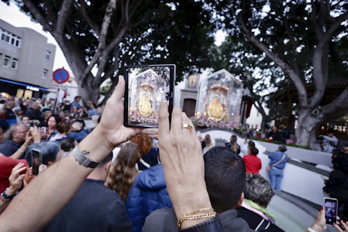La subida de la Virgen del Pino, en directo: la Patrona ya está en casa