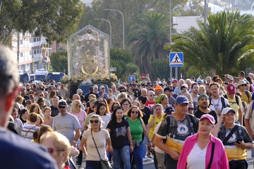 La subida de la Virgen del Pino, en directo: la Patrona ya está en casa