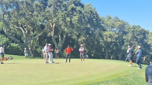 El fuerte viento aplaza la primera jornada en Valderrama: se reanudará mañana a las ocho