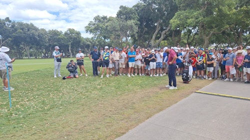 Un mal final amarga a Rahm en Valderrama y le deja a seis golpes del líder para la última jornada