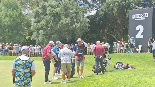 Un mal final amarga a Rahm en Valderrama y le deja a seis golpes del líder para la última jornada