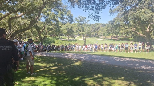 En directo, Rahm se queda con la miel en los labios en Valderrama