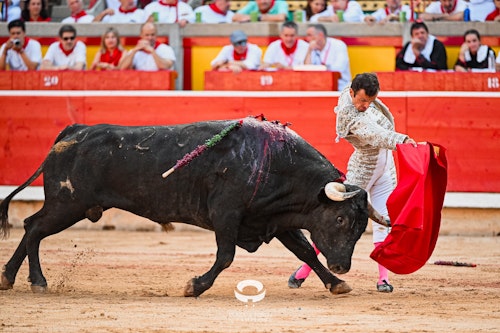 Así ha sido el debut de Damián Castaño en San Fermín