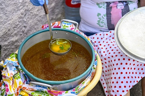 Agaete se rinde a La Rama: baile, tambores, fiesta y tradición