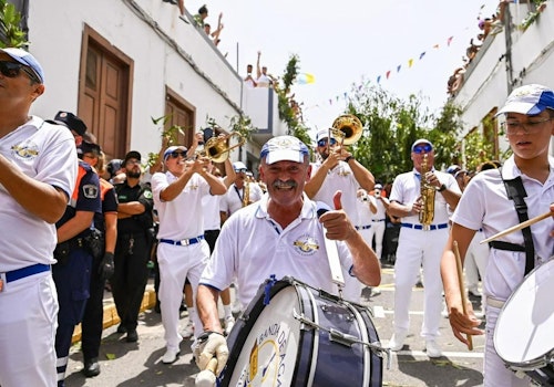 Agaete se rinde a La Rama: baile, tambores, fiesta y tradición