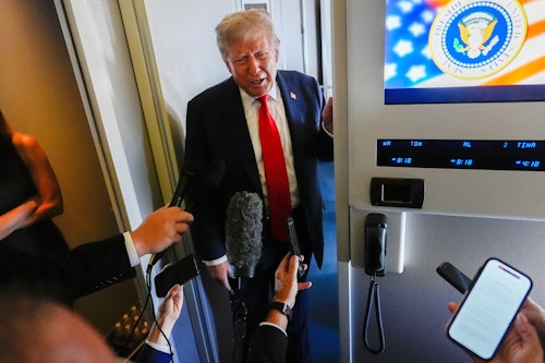 Trump, röportaj veren kişiye ateşkes sağlanmadığı sürece mutlu olmayacağını söyledi