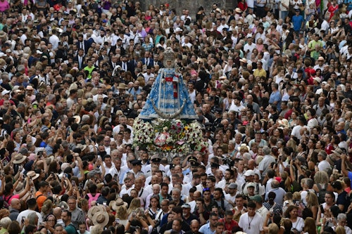 Así hemos contado en directo la Romería de la Virgen de la Fuensanta en Murcia