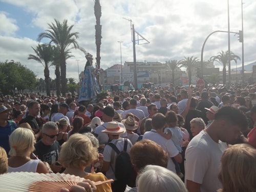 Así hemos contado en directo la Romería de la Virgen de la Fuensanta en Murcia