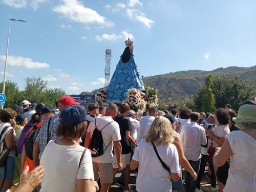 Así hemos contado en directo la Romería de la Virgen de la Fuensanta en Murcia