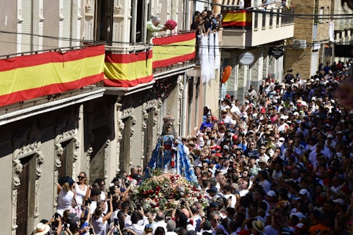Así hemos contado en directo la Romería de la Virgen de la Fuensanta en Murcia
