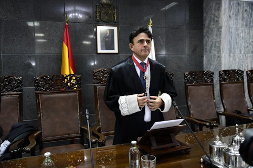 Lorenzo Bragado, presidente del TSJC, pide «respeto» y «lealtad» para el poder judicial en la apertura del año judicial