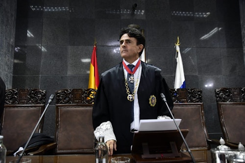 Lorenzo Bragado, presidente del TSJC, pide «respeto» y «lealtad» para el poder judicial en la apertura del año judicial