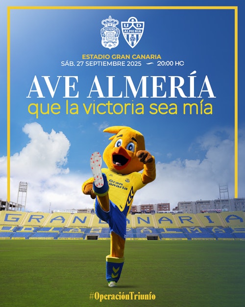 UD Las Palmas - Almería: partido, goles y resultado, en directo