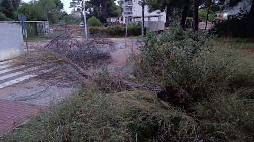 Así hemos contado el paso de la dana Alice por Alicante