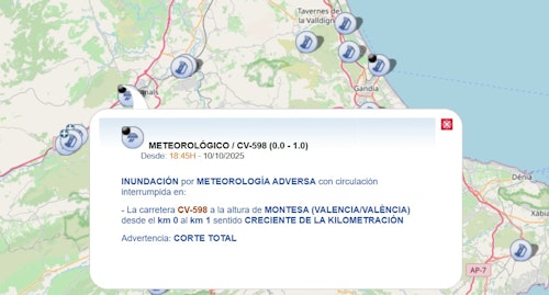 DIRECTO | Alerta en la Comunitat por el paso de la dana Alice