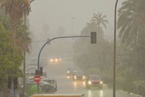 Así hemos contado el paso de la dana Alice por Alicante