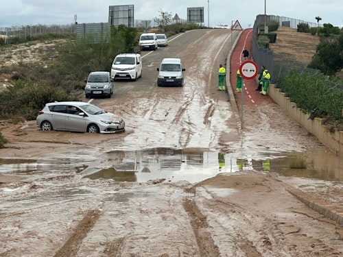 Así hemos contado el segundo día de la dana 'Alice' en la Región de Murcia