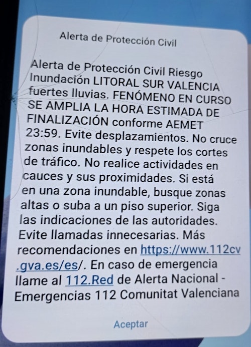 DIRECTO | Última hora sobre la alerta por lluvias en la Comunitat Valenciana