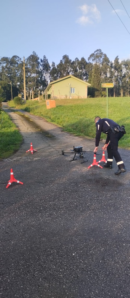 Los vecinos afectados por en incendio en el Monte Areo, en Gijón, ya están en sus casas
