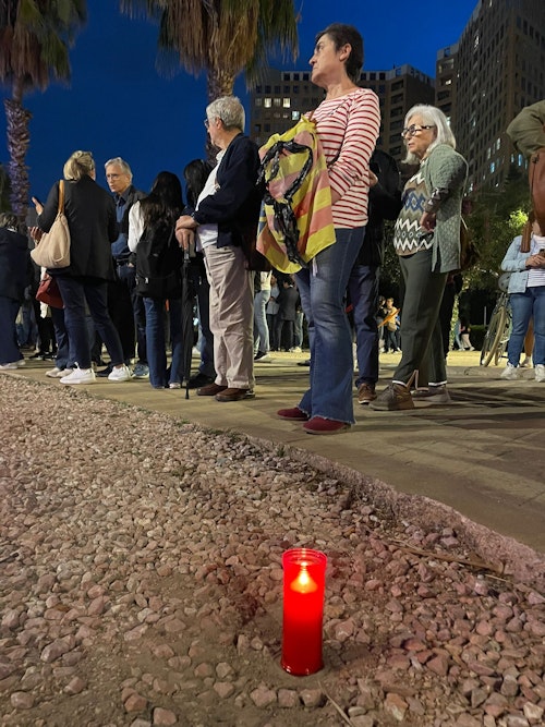DIRECTO | Suspendida la cadena humana por la lluvia