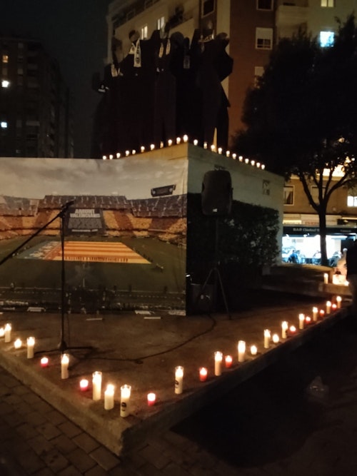 DIRECTO | Suspendida la cadena humana por la lluvia