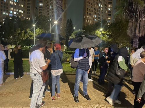 DIRECTO | Suspendida la cadena humana por la lluvia