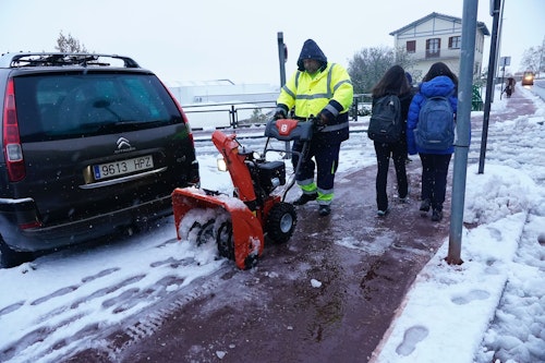 Directo | Llega la nieve a Álava