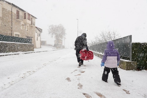 Directo | Llega la nieve a Álava