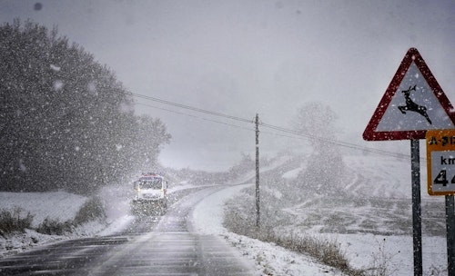 Directo | Llega la nieve a Álava